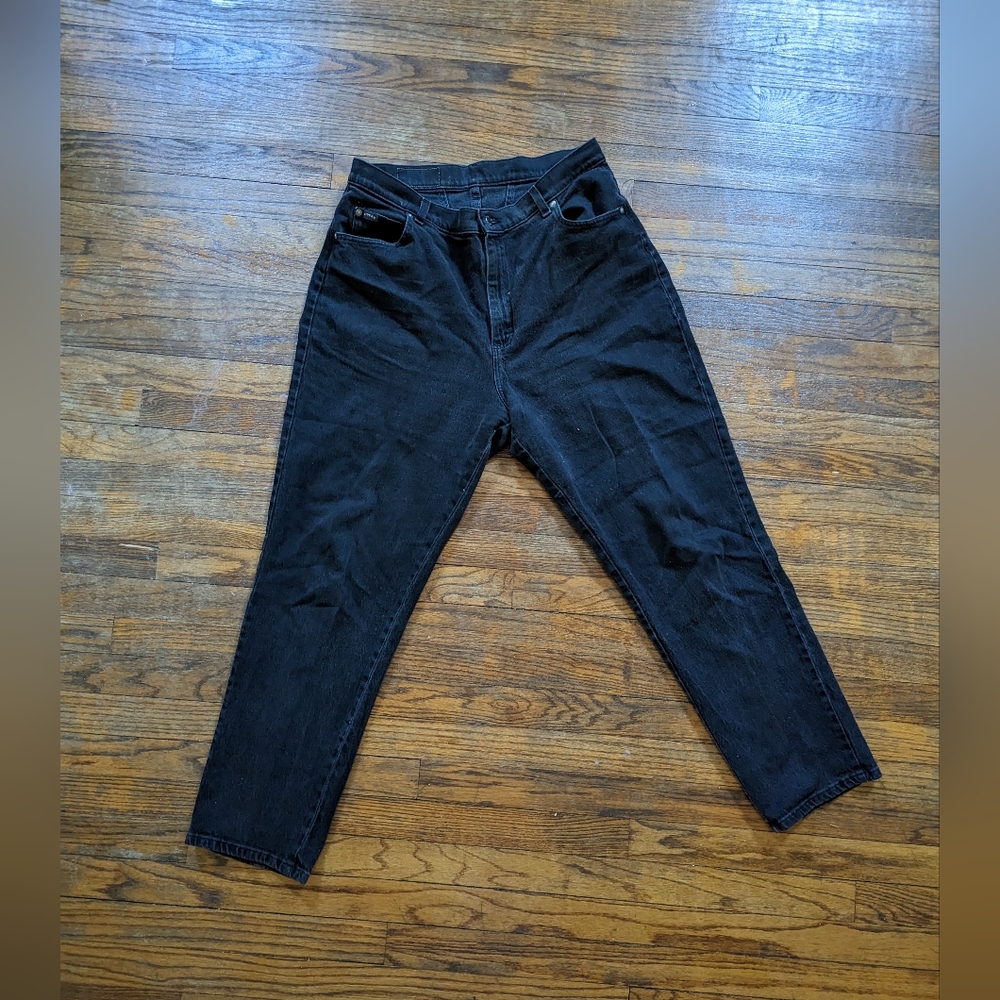 Vintage Riders by Lee Black Jeans size 16-18